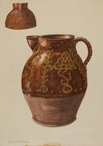 Pa. German Pitcher by Yolande Delasser