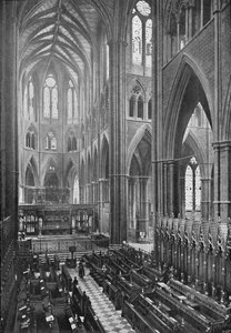 The Choir and Apse, Westminster Abbey by York and Son