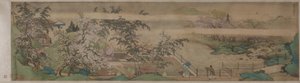 Cleansing Medicinal Herbs in the Stream on a Spring Day by Yu Zhiding