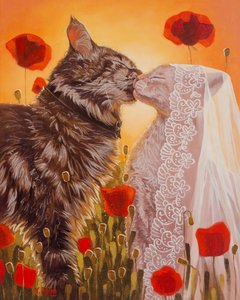 Cats wedding by Yue Zeng