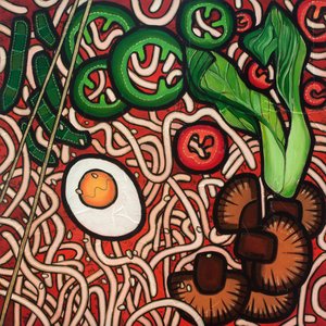 Ramen noodle vegetable, 2023