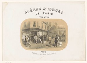 Exterior of Publisher Wild in Paris by Yves