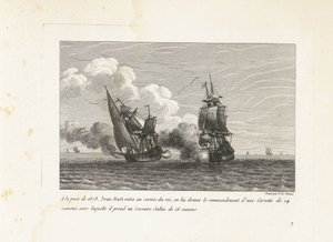 Jan Bart in Service of the King of France, 1678