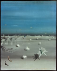 Amber Gaze by Yves Tanguy