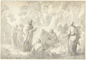 Philosophers Debating the Transmigration of Souls by Zacharias Blijhooft