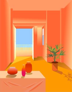 Interiors 1 by Sabina Nedelcheva Williams