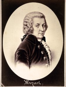 Portrait of Wolfgang Amadeus Mozart by Zephirin Felix Jean Marius Belliard
