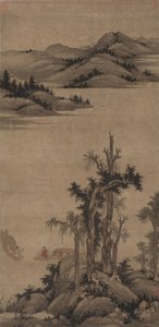 Fishermen-Hermits in Stream and Mountain by Zhao Yong