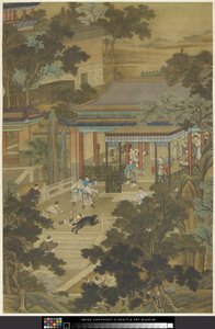 Jieyu Defending the Emperor from a Bear by Zhidao Cheng