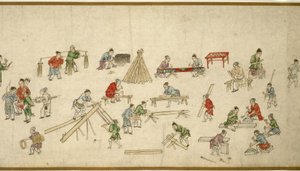 Street Scenes in Times of Peace by Zhu Yu