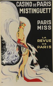 Casino de Paris. Mistinguett. Paris Miss