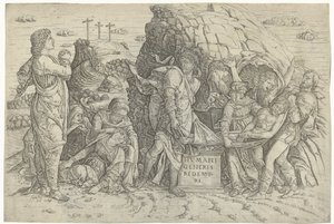 The Entombment of Christ by Zoan Andrea (possibly)