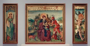 Antonius Altarpiece by Zürcher Veilchenmeister