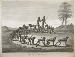 Aboriginal Men Imitating Dogs, Australia