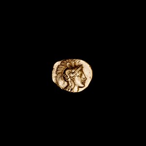 Ancient Greek Rhodian Tetrobol Coin by Hippolyte Lalaise Devéria