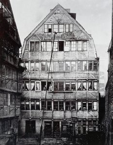 Birthplace of German Composer Johannes Brahms in Hamburg, Germany by William Walcutt