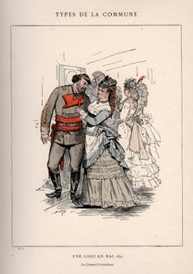 Commune de Paris: Costume de UNE LOGE EN MAY 1871 (7) in Les Communeux