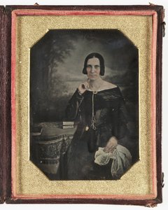 Daguerreotype of a Woman, c. 1845 by Frederick (attr. to) Barnard