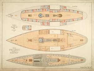 Deck Plans of the Choptank Boat 