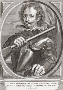 Diego Mexía Felipez de Guzmán y Dávila. Portrait. by . .