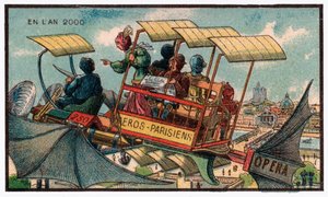 Flying Bus in Paris