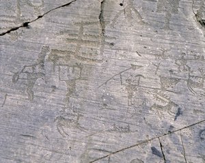 National Park of Stone Carvings of Naquane, Camunian Rock Engravings by Isabel Redie