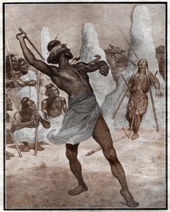Javelin Throwing by . .