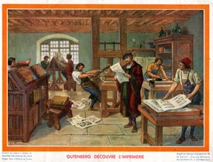 Johannes Gutenberg by John Pardon