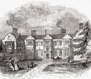 Ladye Place, Hurley, Berkshire, England, Early 19th Century by . .
