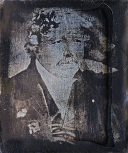 Louis Jacques Mande Daguerre, French Photography Pioneer, c 1840s by Frederick (attr. to) Barnard