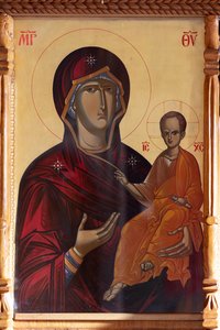 Monastery (Pangarati Manastirea), The Old Church, Interior