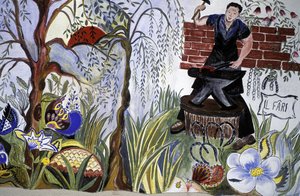 Murals, Bordano, Friuli Venezia-Giulia, Italy