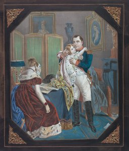 Napoleon and Empress Marie-Louise with the King of Rome, c.1860 by . .