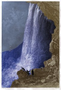 Niagara Falls, USA (engraving) by . .