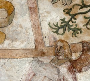 Parish Church (Parochiekerk Sint-Martinus), Interior, North Crossing, The Wall Paintings on the Vaults