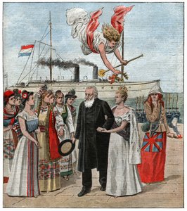 Paul Kruger in Europe