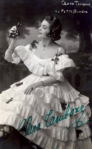 Portrait of Clara Drum in the play 