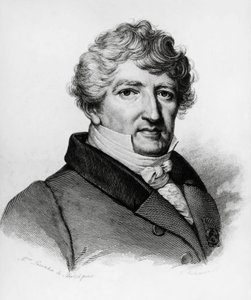 Portrait of Georges Leopold Chretien Frederic Dagobert Cuvier, French biologist by William Walcutt