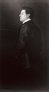 Portrait of Pietro Mascagni, the Musician by Henry Charles Fehr