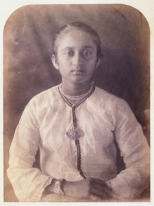 Portrait of a Young woman, Ceylon, c 1875 by Ferdinand Georg Waldmuller