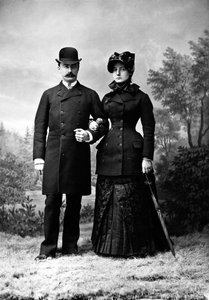 Portrait of a Couple by Henry Charles Fehr