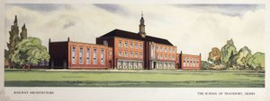 Railway Architecture: The School of Transport, Derby, Early 1950s