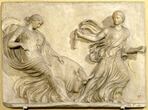 Relief from the Temple of Nike from the Acropolis, Athens, Neo-Attic, Greek, late 2rd century BC