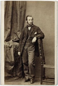 Robert Lucas Chance, Glass Manufacturer, c. 1850 by Ferdinand Georg Waldmuller