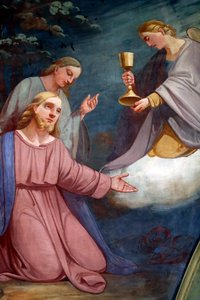 Jesus Praying in the Garden of Gethsemane by . .