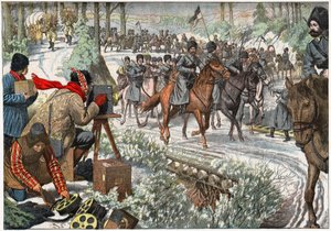 Russian Troops in Manchuria