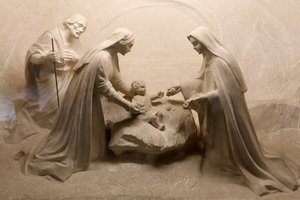 Sanctuary Louis and Zélie of Alençon, Orne. Nativity. by . .