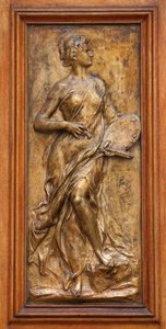 Sculpted Detail of La Villa Lumière, Evian, 2019 by . .