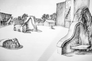 Sketches of Houses Never Built, Christiania, Copenhagen
