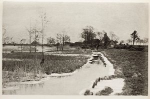 The Edge of the Broad by Frederick (attr. to) Barnard